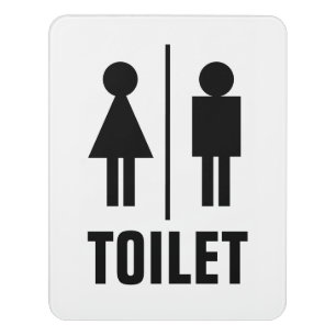 Man Woman icon WC Toilet sign for public restroom