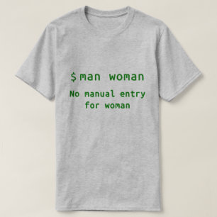 $man woman - light T-Shirt