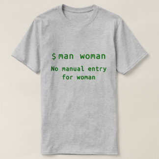 $man woman - light T-Shirt