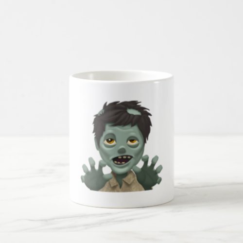 Man Zombie _ Emoji Coffee Mug