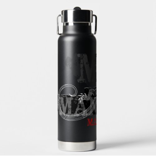 Mana Atua _ divine powers _ dark Water Bottle