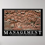 Management 2.0 Poster at Zazzle