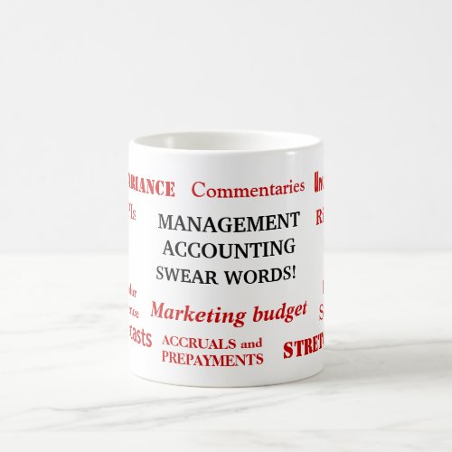 Management Accounting Swear Words Annoying Joke Coffee Mug