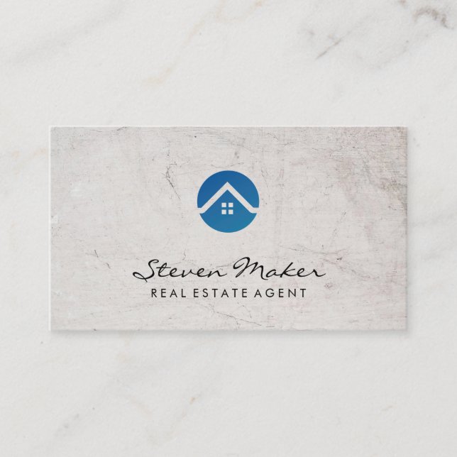 Management | Real Estate Agent Business Card (Front)