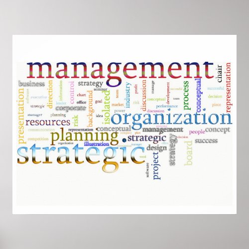 management strategic  Related Text Poster