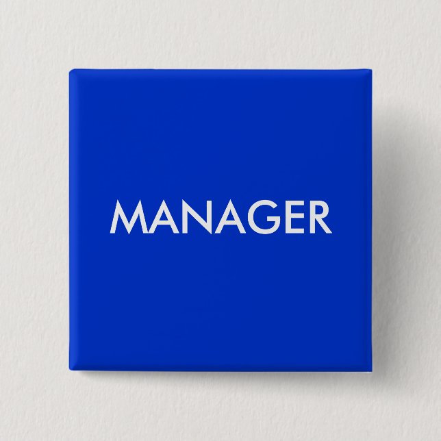 MANAGER BUTTON (Front)