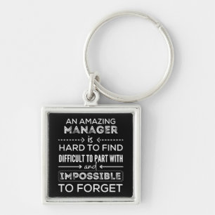 Manager, Gift For Manager, A Truly Great Manager Keychain