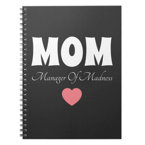 Manager Mom 2 Notebook