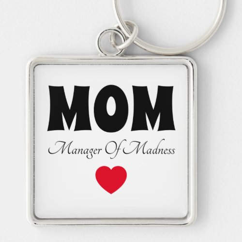 Manager Mom Keychain