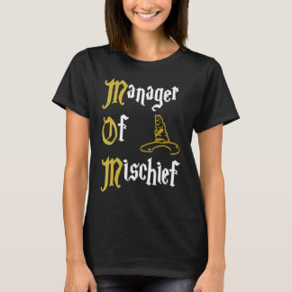 Manager Of Mischief Magical MOM Mischief Manager M T-Shirt
