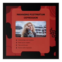 Managing Postpartum Depression Awareness Design