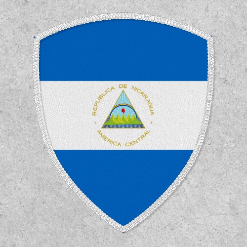 Managua Flag Flag of Nicaragua Patch