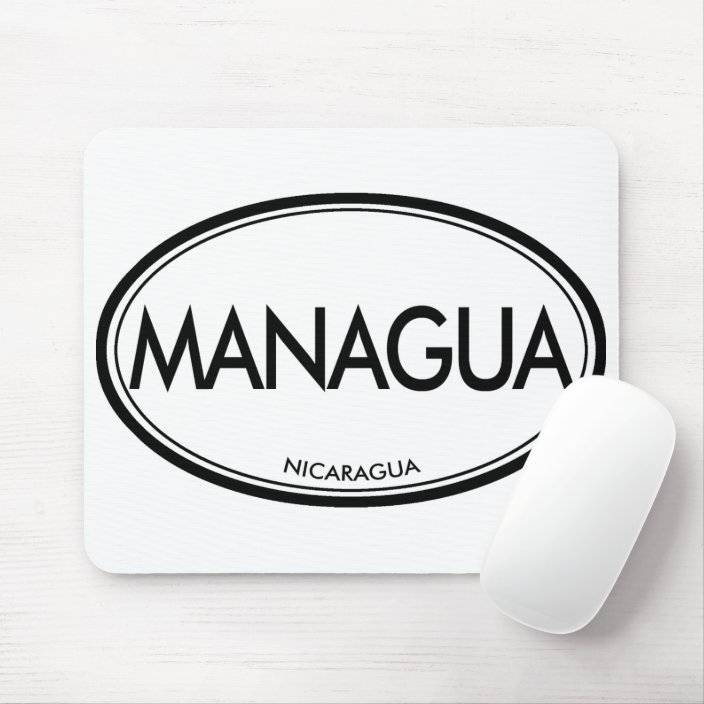 Managua, Nicaragua Mouse Pad