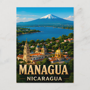 Managua Nicaragua Travel City Souvenir Keepsake Postcard