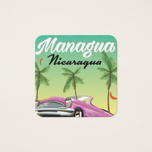 Managua - Nicaragua travel poster (Front)