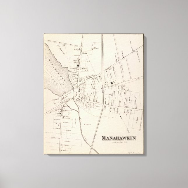 Manahawkin, New Jersey Canvas Print (Front)