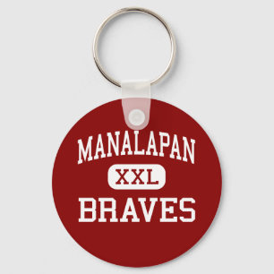 Manalapan - Braves - High - Englishtown New Jersey Keychain