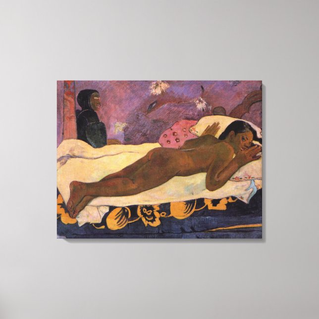 Manao Tupapau - Paul Gauguin Canvas Print (Front)