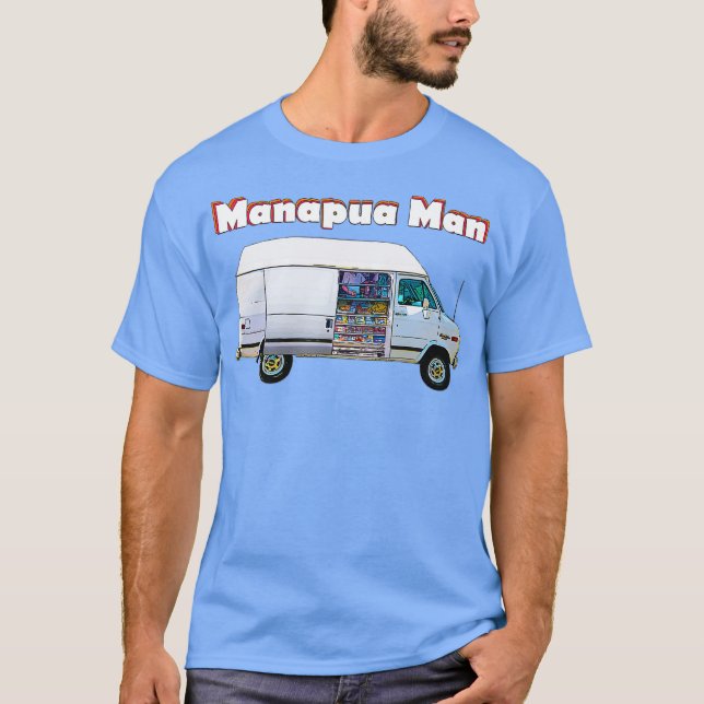 Manapua Man - Manapua Van Hawaii Food Truck T-Shirt (Front)