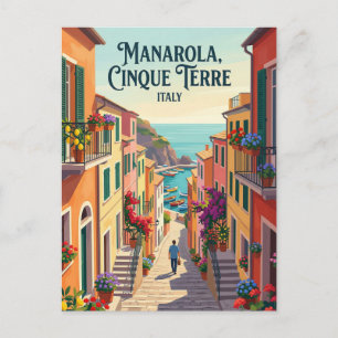 Manarola, Cinque Terre, Italy Italy Postcard
