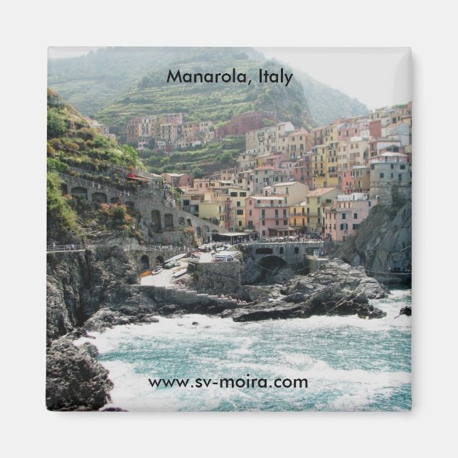 Manarola, Italy Magnet (Front)