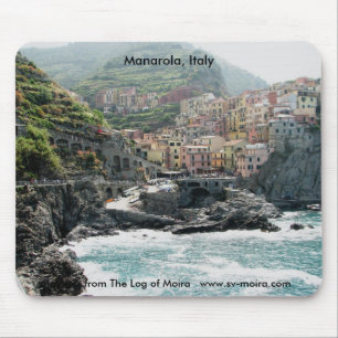 Manarola, Italy Mouse Pad