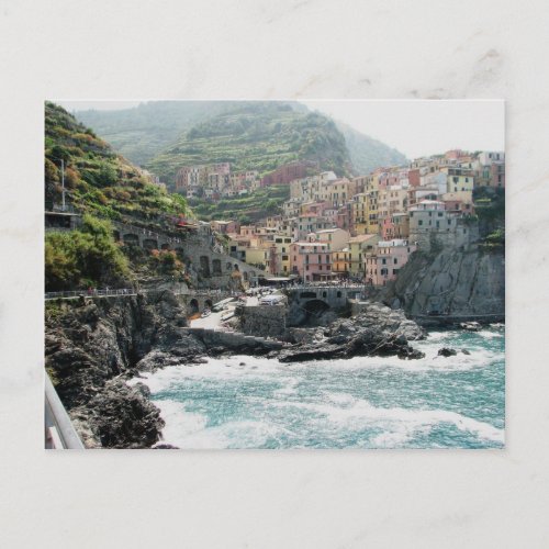 Manarola Italy Postcard