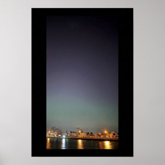 Manasquan Inlet Aurora Borealis Poster