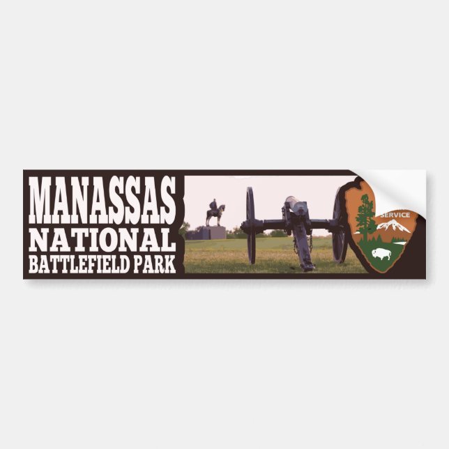Manassas National Battlefield Park Bumper Sticker (Front)