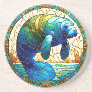 Manatee #2 full body Coaster
