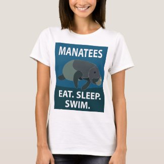 Manatee Aquatic Animal Funny Manatee