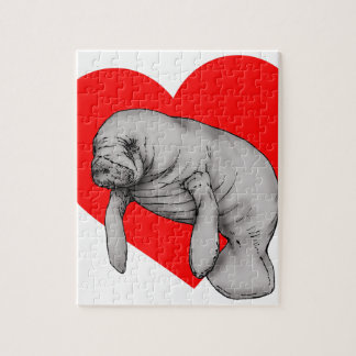 manatee art jigsaw puzzle
