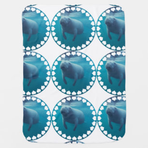Manatee Baby Blanket