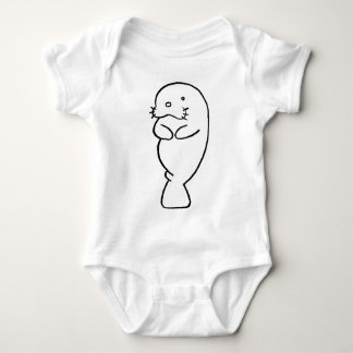 Manatee Baby Bodysuit