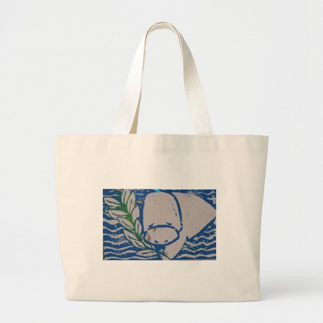 manatee beach bag (Front)