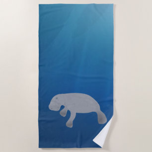 Manatee Beach Towel