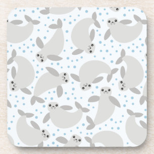 manatee beverage coaster
