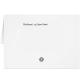 Manatee: Blank Card (Back Horizontal)