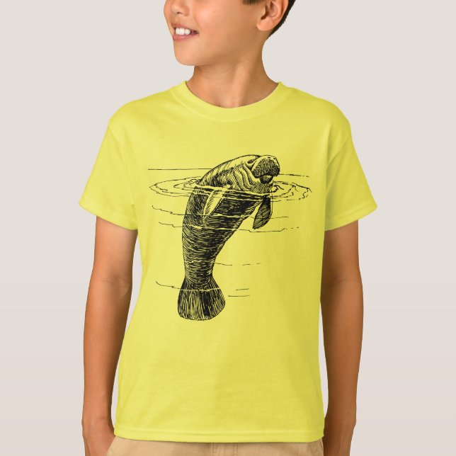 Manatee boys T-Shirt (Front)