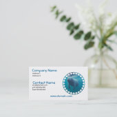 Manatee Business Card (Standing Front)