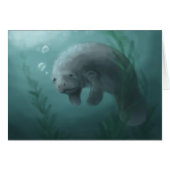 Manatee Card (Front Horizontal)