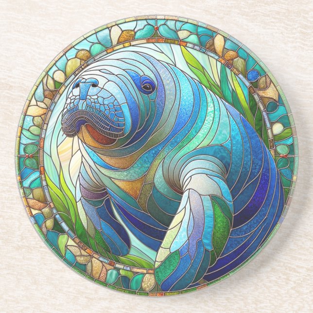 Manatee Coaster (Front)