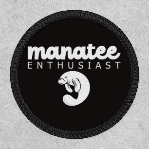 Manatee Enthusiast, Manatee Lover Marine Life Gift Patch
