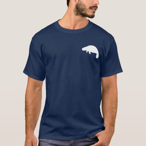 Manatee in Silhouette T_Shirt