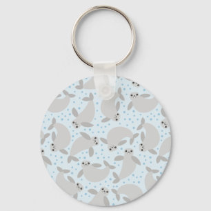 manatee keychain