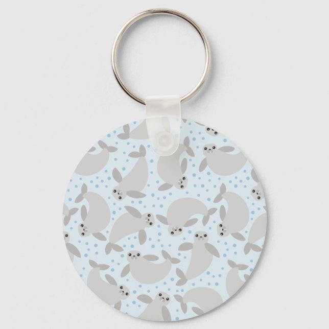 manatee keychain (Front)