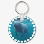Manatee Keychain