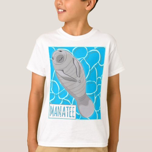 MANATEE kids  T_Shirt