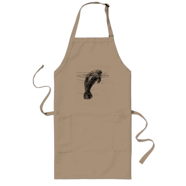 Manatee long apron (Front)