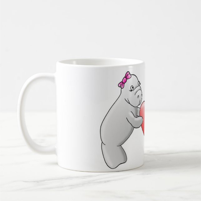 Manatee Love Mug (Left)
